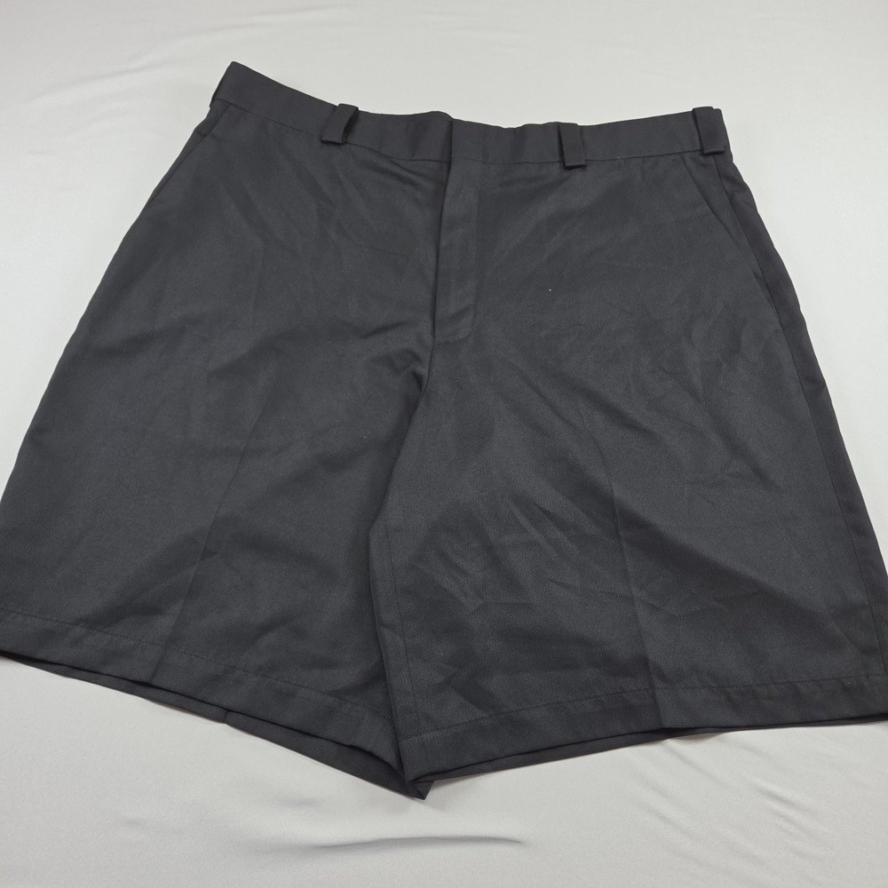 Nike Tiger Woods Collection Shorts Mens 38 Black Chino Golf Dri-Fit